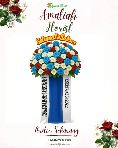 Standing Flower di Rumah Duka Batam Center